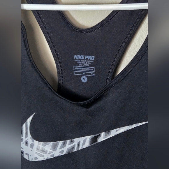 Women's Nike Pro Dri-Fit Racerback Tank Top, Size Small - Picture 3 of 3